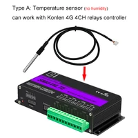 Temperature Sensor Humidity Detector Thermohygrometer Probe A B C Only for KONLEN Smart Home 4G 2G 4CH 8CH Relay Controller - Image 3