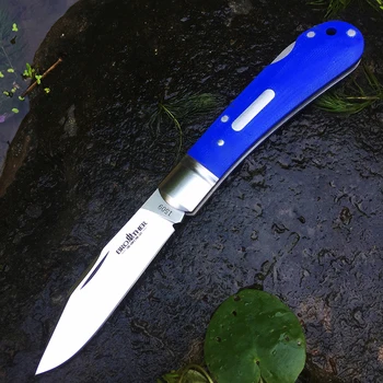 

[Brother 1509] 60HRC Pocket knife modern tradtional folding knives VG10 steel folder Tactical EDC tool collection