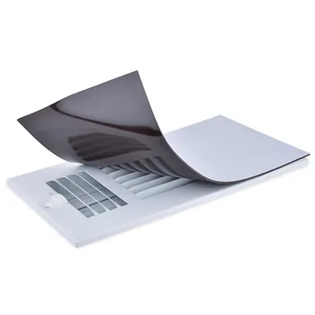 

4PCS Magnetic Vent Covers white Double Thick Magnet for Wall Registers or Floor Air Vents Home HVAC DIY Easy Trim