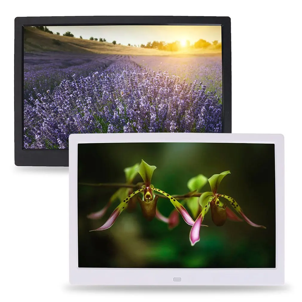 

EU/US Plug 17 Inches Wide Screen HD LED Digital Photo Frame 1440*900 Electronic Picture Album 64G LED Screen Touch Buttons