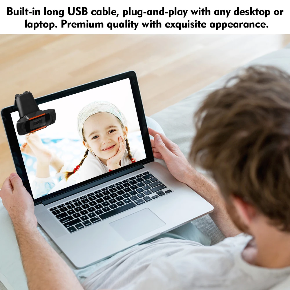 Профессиональная мини веб камера HD USB с микрофоном запись для игр живой