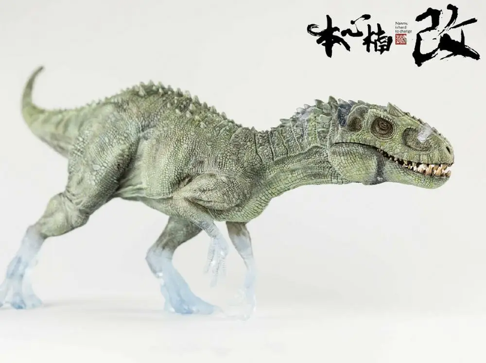 Полупрозрачная модель динозавра Bereserker Rex Indominus подарок Nanmu|Игровые фигурки и