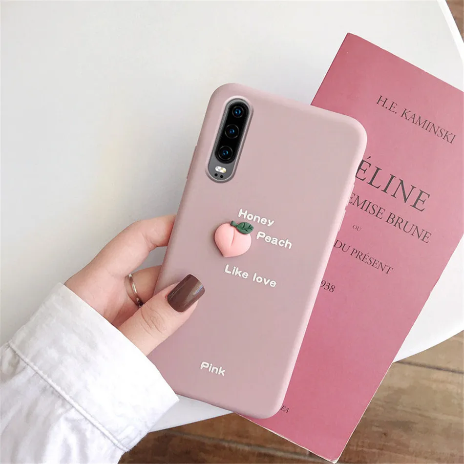 AC8044 Lovebay Забавные 3D авокадо апельсин чехлы для телефонов huawei Nova 5 Pro P20 P30 Pro mate 20 Honor 20 10 9X мягкая термополиуретановая крышка-Чехол - Цвет: AC8044