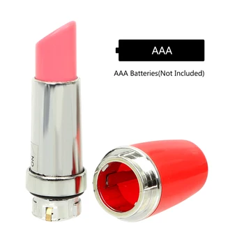 Bullet Vibrator Clitoris Stimulator Compact Mini Lipstick Vibrator Battery Mode Waterproof G-Spot Stimulating Sex Toys for Woman 4