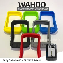 Wahoo elemnt roam caso protetor de silicone capa protetora adequado para elemnt roam bicicleta película da tela proteção do computador