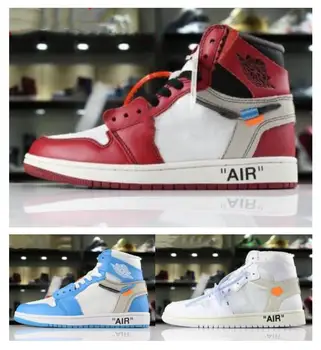 

High Top 1s 1 white Oregon UNC Basketball Shoes Fragment Luxury Chicago Red UNC Retro Sneakers Men Trainers Shoes