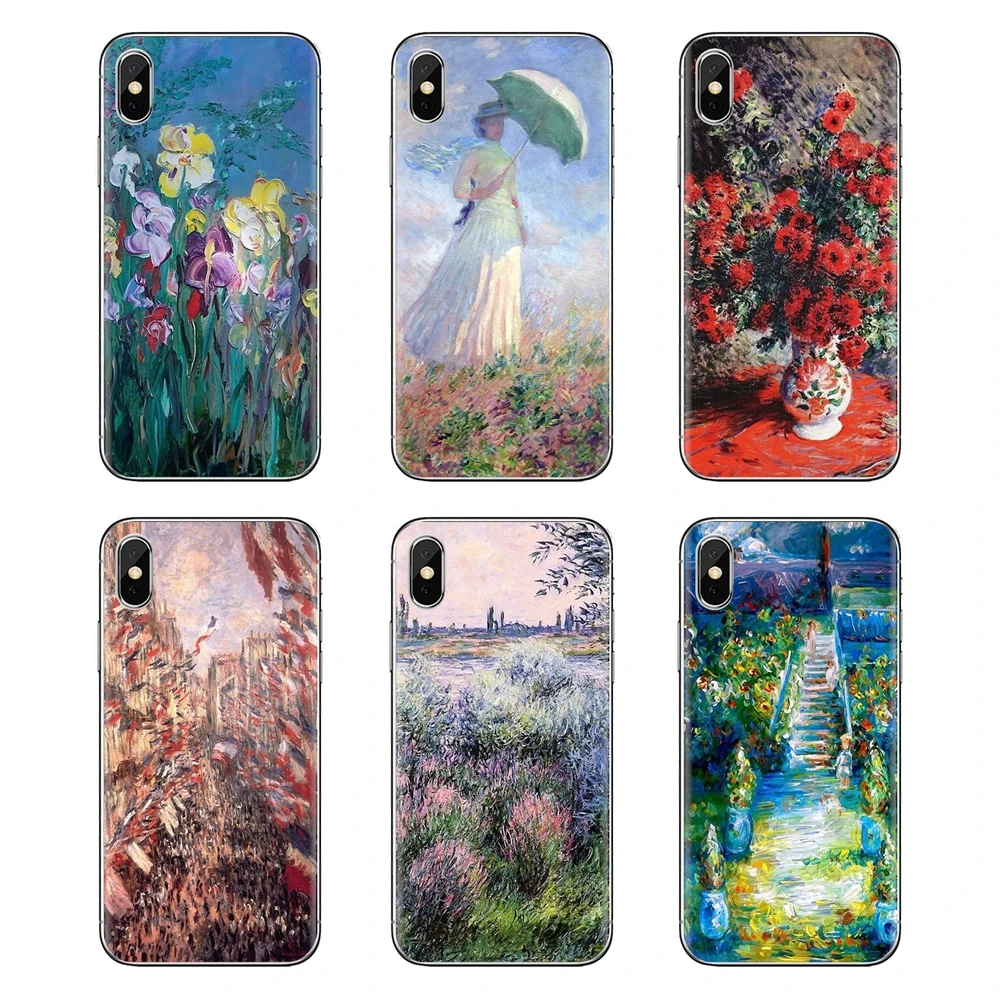 Для Xiaomi Redmi 4 3 3S Pro mi 4i 4C 5 5s Max Note 2 Claude Monet Impressionism французский чехол для сотового