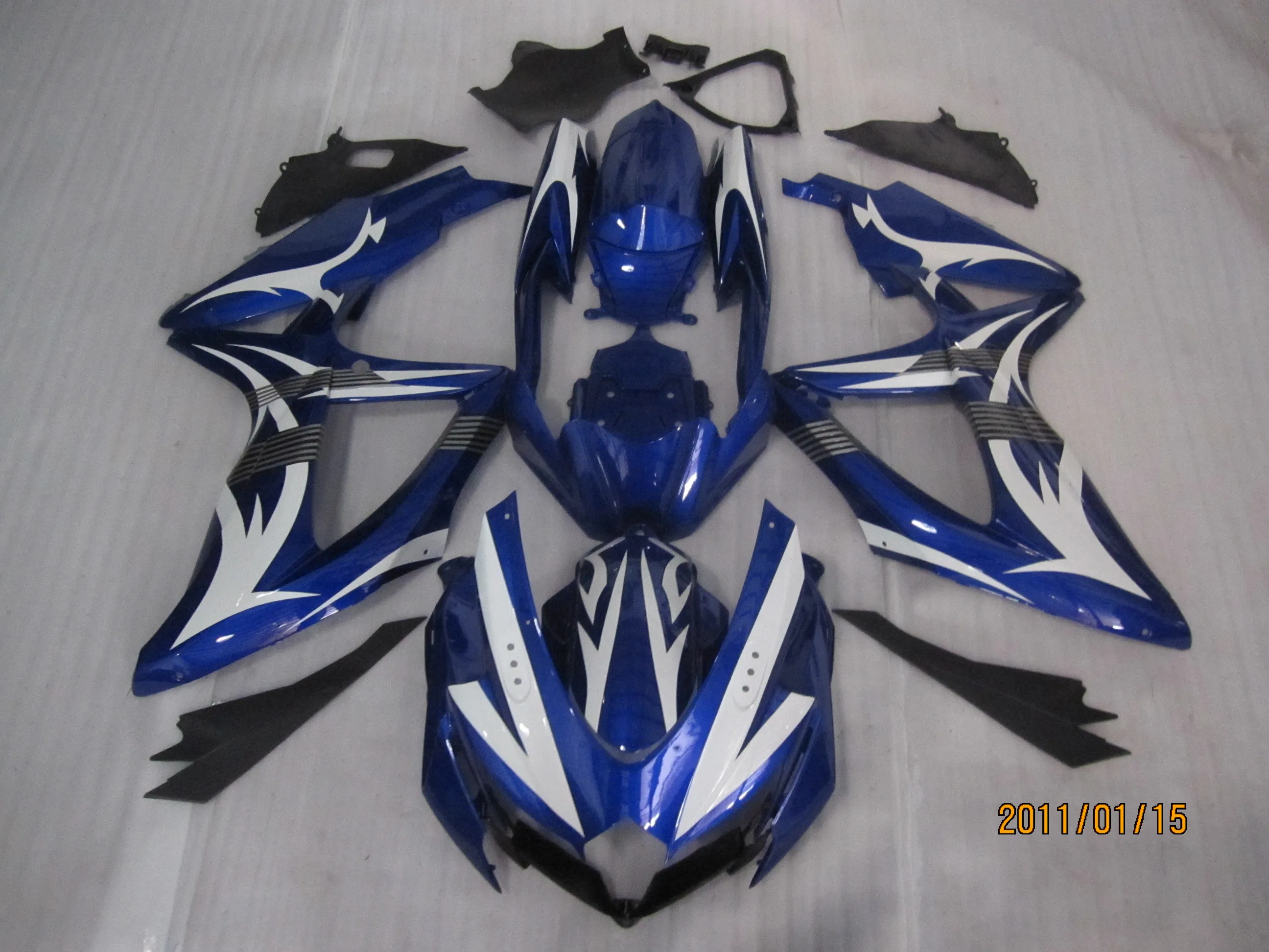 Ветровое стекло для gsxr600 750 2008 2009 GSXR 600 ABS пластик Комплект Инъекций мотоцикл обтекатель