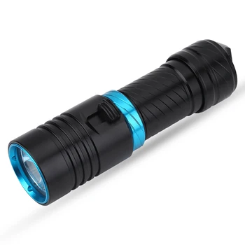 

Underwater 50m Super Bright Professional Waterproof Diving Flashlight Portable Aluminium Alloy LED Torch Battery-Powered
