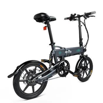 

[EU Direct] FIIDO D2 7.8Ah 36V 250W Electric Bike 16 Inches Folding Moped Bicycle 25km/h Max 50KM Mileage Electric Bicycle Gray