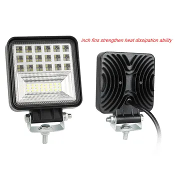 

1Pc 7 Inch LED Work Lights Bar 12000LM For Jeep ATV SUV Truck Boat Off Road Offroad LED Light Bar Truck LED Work Light Bar