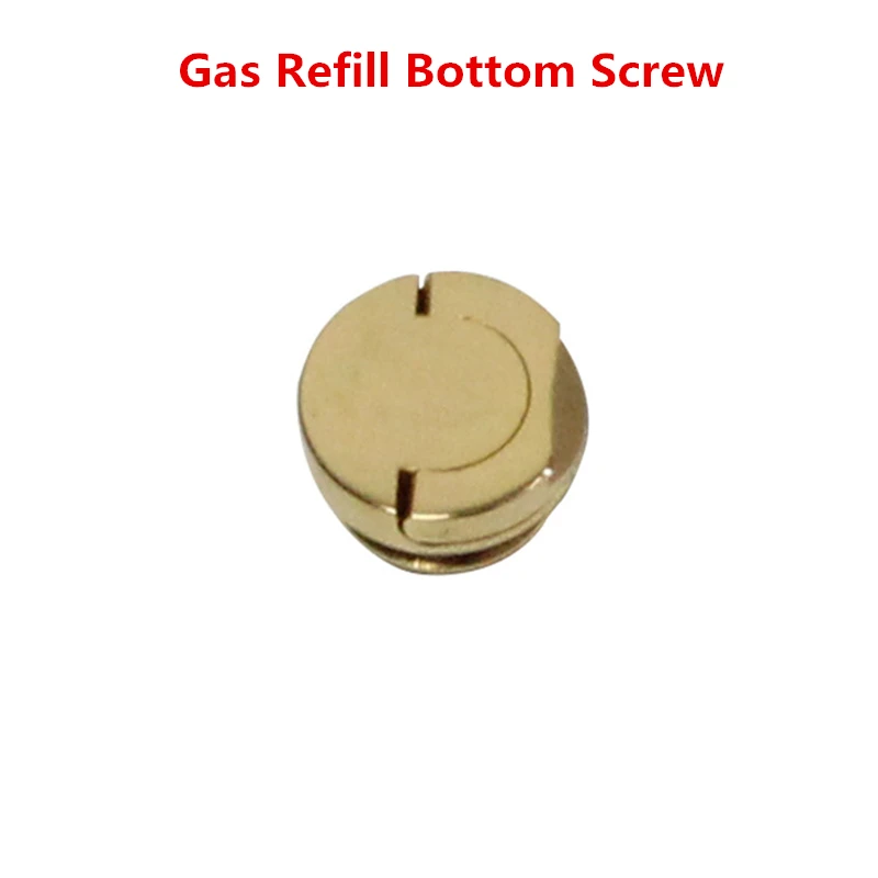 Replacement Golden/Silver Gas Refill Bottom Screw & Adjustment Gas Bottom Screw For Dupont Ligne2 France Gas Lighter Repair Part