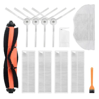 

EAS-13Pcs For Xiaomi Mijia G1 Main Brush Side Brush Filter For Xiaomi Mijia G1 Robot Vacuum Cleaner Accessories