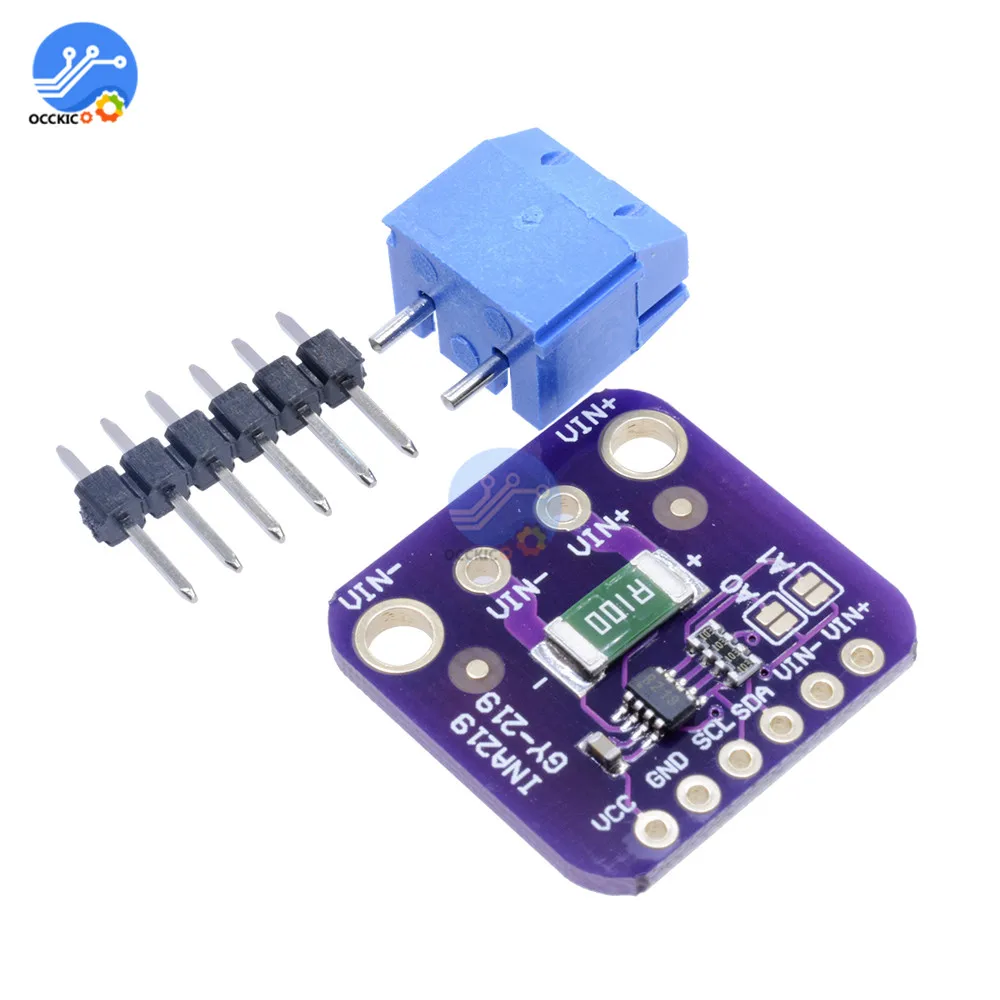 INA219 GY 219 GY219 ток источник питания Breakout модуль датчика для Arduino DIY Bi direction DC