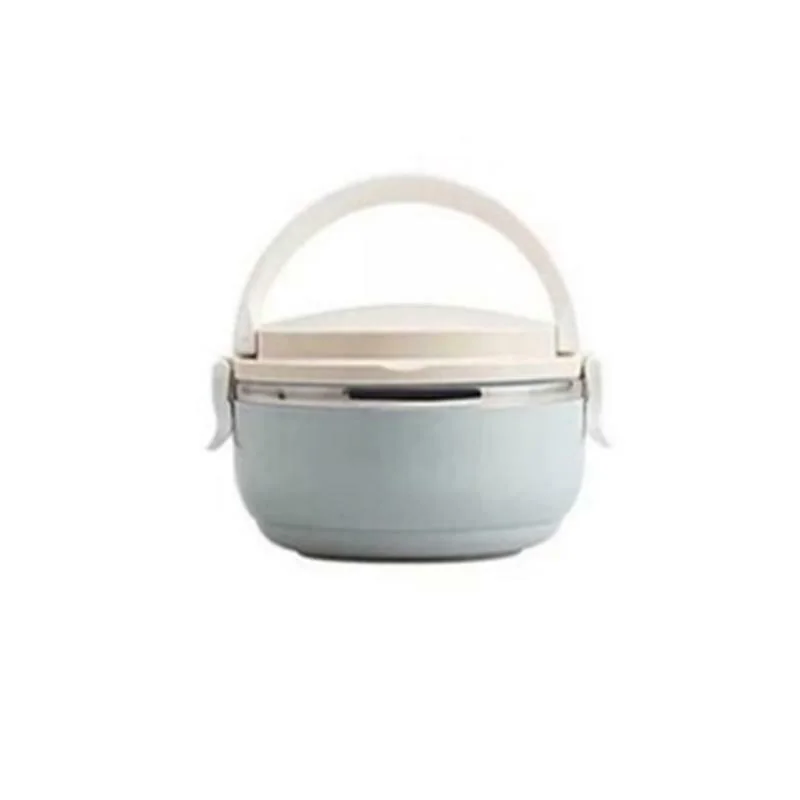 

Stainless Thermo Insulated Thermal Food Container Round Lunch Box 1/2/3/4Layer