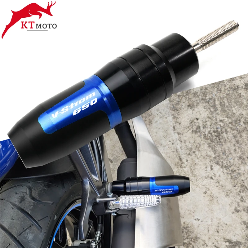 

For V-Strom 650/XT Vstrom DL650 2017-2020 Motorcycle CNC Accessoires Falling protection Exhaust Slider Crash pad slider