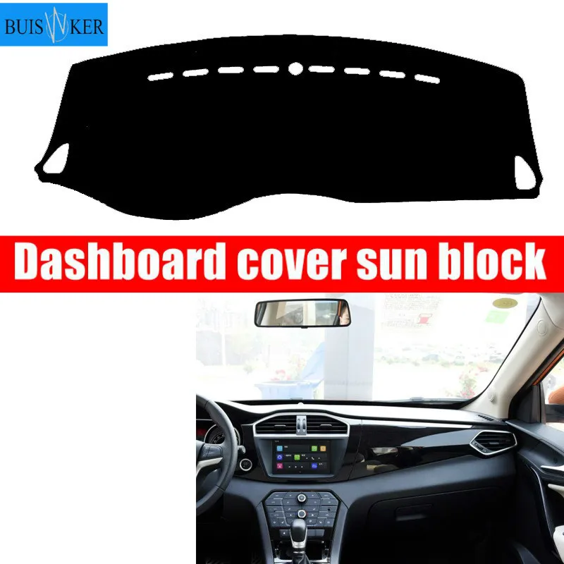 

Car Dashboard Cover Sun Shade Non-slip Dash Mat Pad Carpet Car Stickers Interior Accessories For MG GS 2017 2018 2019