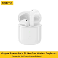 Realme-auriculares inalámbricos Buds Air Neo Tws Ture, originales, con Bluetooth, ENC, reducción de ruido, para iPhone, Honor, Xiaomi, OnePlus