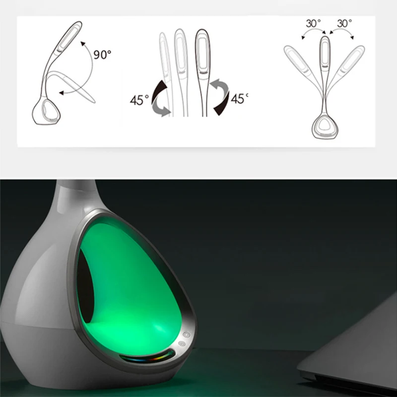 ABSS-Us Plug новинка настольные лампы с детской защитой для глаз светильник Led Настольная лампа и диммер база лампа для чтения/Светодиодная лампа для учебы