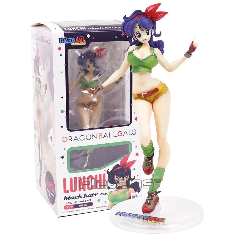 Dragon Ball Z Gals Android № 18 Bulma Lunchi Videl Чичи пикантная фигурка из ПВХ, Коллекционная модель, игрушка - Цвет: Lunchi A