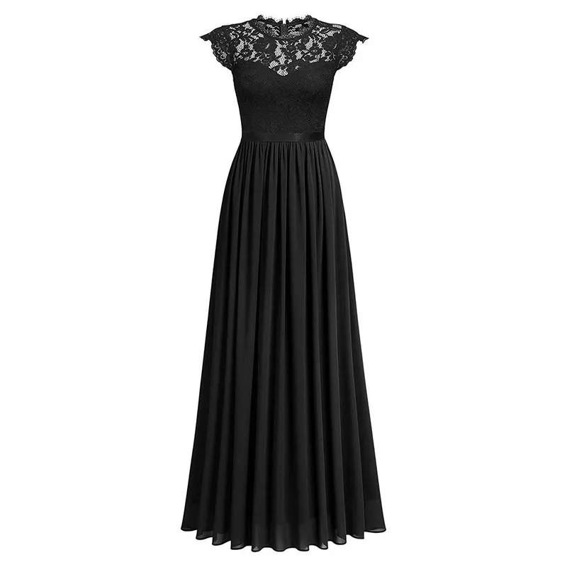 Bridesmaid Dresses Women Ball Sexy Prom Long Dress Sleeveless Lace Burgundy Bridesmaid Dresses Vestidos De Fiesta De Noche