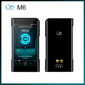 

Shanling M6 Hi-Res Player Dual AK4495SEQ DSD256 HiFi Bluetooth Touch Screen Portable Player Balanced Output