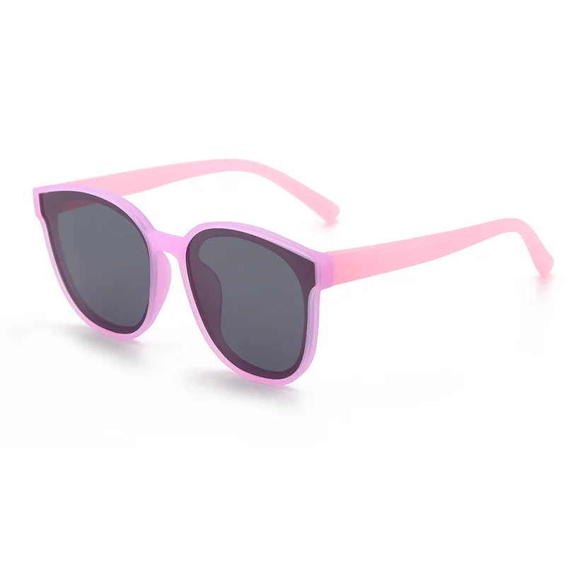 Kilig, Новые поляризованные детские солнцезащитные очки, очки для мальчиков и девочек, яркие цвета, солнцезащитные очки, полупрозрачные, материал, мягкая резина, Gafas Infantil - Цвет линз: C3