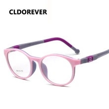 Мода TR90 детские очки мультяшный кот Силиконовые Оптические очки рамы дети очки оправа для глаз для мальчиков очки для девочек