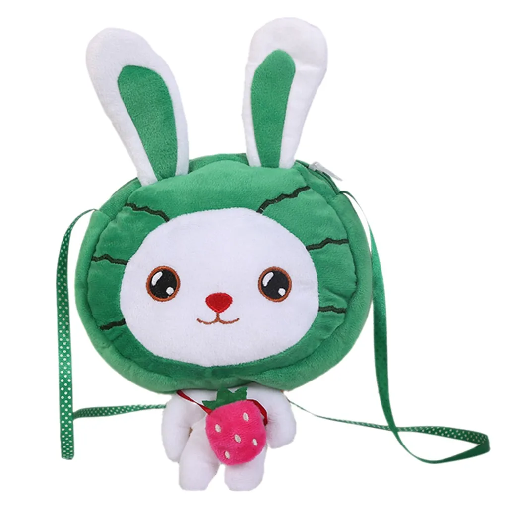 Women's Messenger Bag Cute Fruit Plush Shoulder Bag Fashion Toy Rabbit Doll Messenger Bag Shoulder Bag dames tassen#10