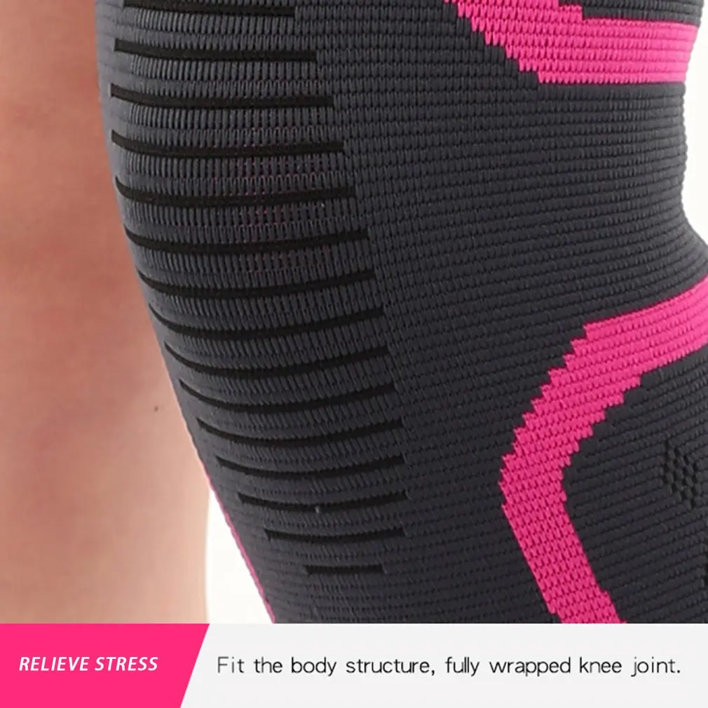 Nylon Elastic Sport Knee Pads Breathable Support Knee Brace Running Fitness Hiking Cycling Knee Protector