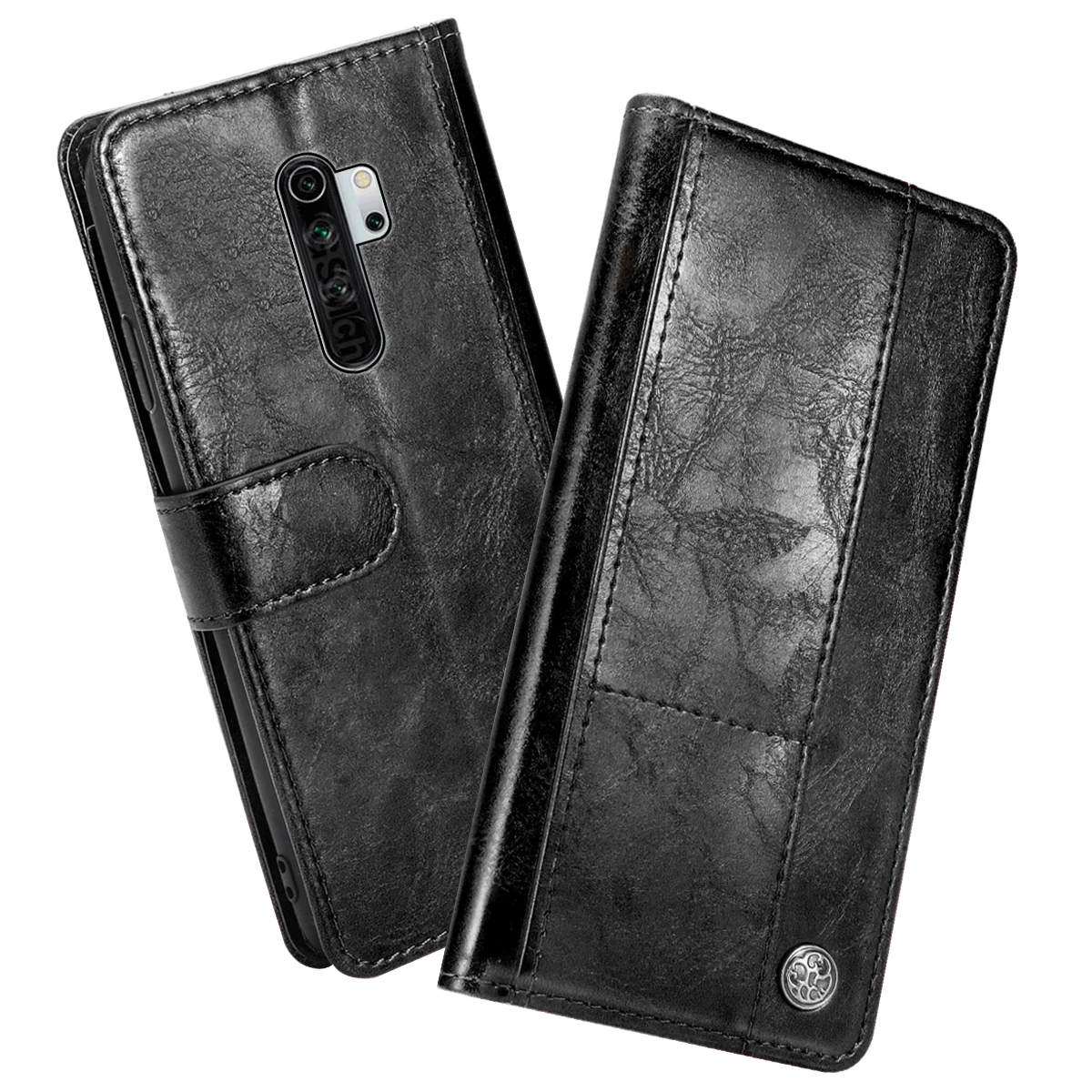 

For Xiaomi Redmi Note 8 Pro Note 7 Case PU Leather Wallet Protective Cover Redmi 7A Xiaomi Mi 9T Pocophone F1 Case Card Slot