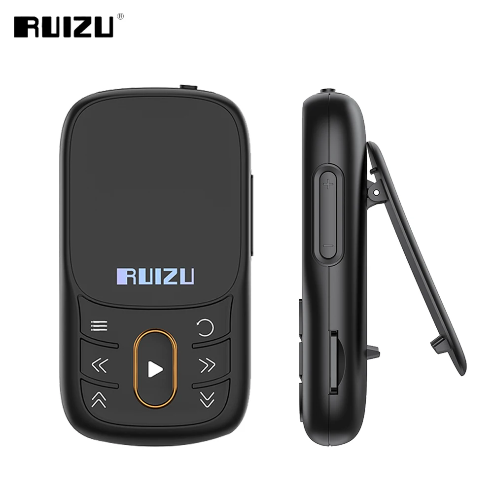 Mp3-плеер RUIZU X68 спортивный с Bluetooth без потерь поддержка FM-радио запись видео