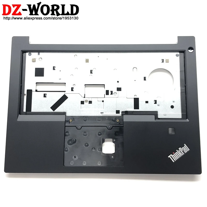 Capa de Teclado com Descanso para Palmdescanso Novo Orig Bisel para Impressão Digital para Lenovo Thinkpad E480 E480 E49r480 R4990 Notebook 02dl685 01quer159