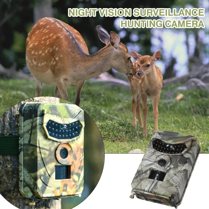 Trail camera портативный многофункциональный 1080p HD 3.0MP водонепроницаемый фотографировать Кемпинг животных ИК-камера для охоты ночного видения