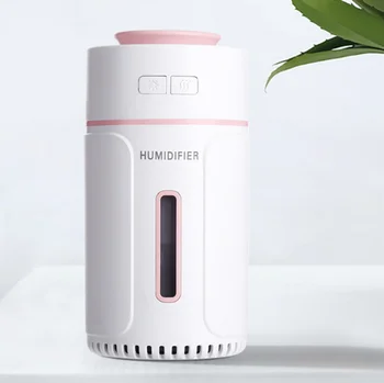 

300 ml USB mini air humidifier, home car atomizer, ultrasonic diffuser, color night light