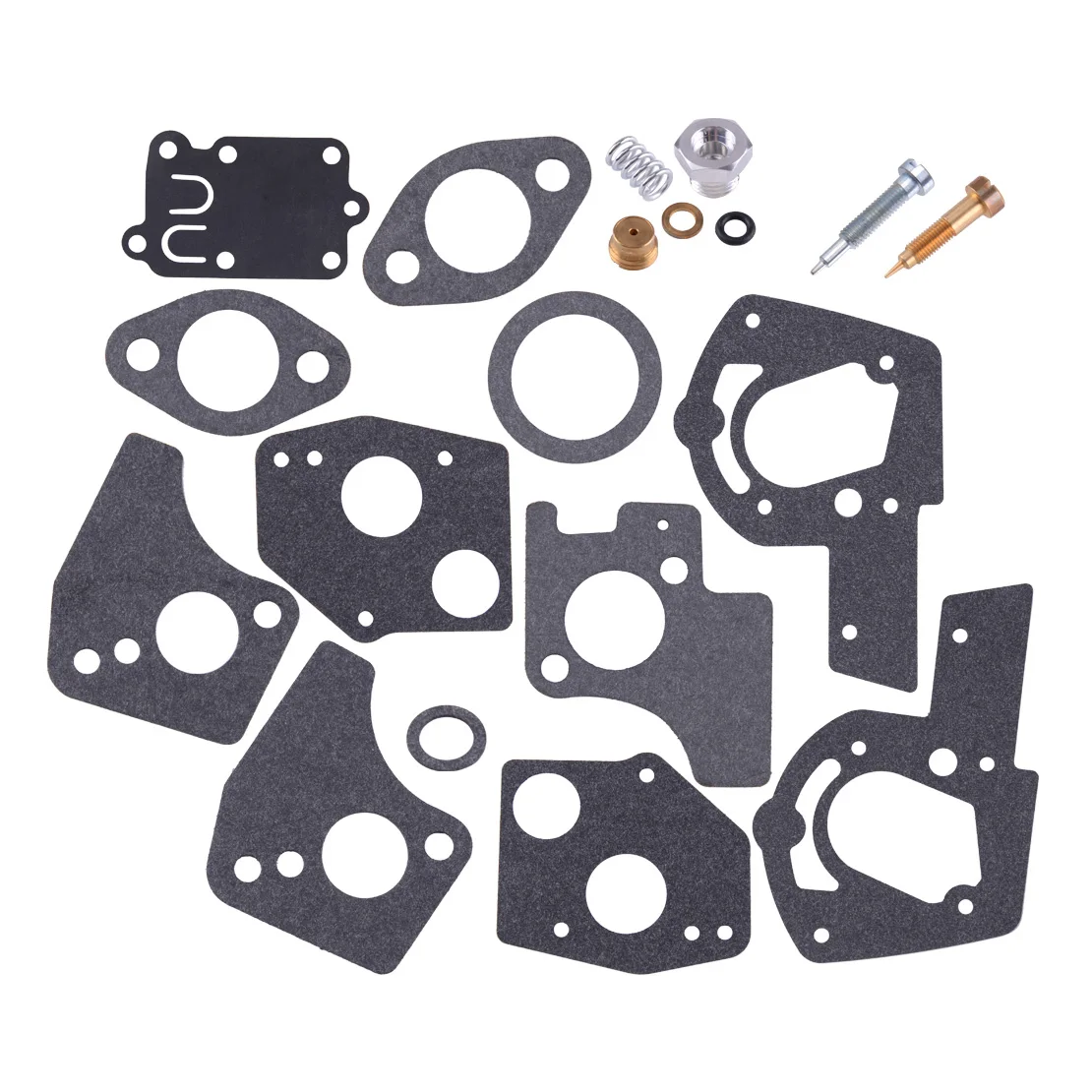 

19pcs /set Carburetor Carb Overhaul Rebuild Repair Kit for Briggs & Stratton 495606 494624 3HP-5HP