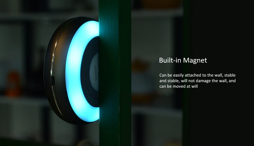 Rechargeable Creative Touch Control Magnetic Night Light With 1000mAh Inbuilt Battery For Night Road Aisle Cabinet Stairs