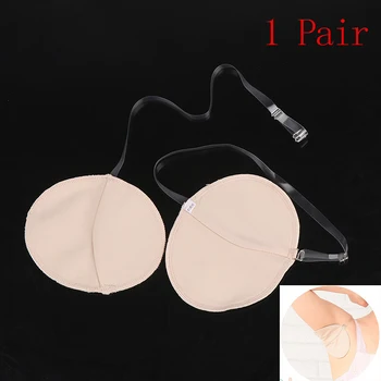 

1Pair Reusable Absorbent Pads For Summer Clothing Gaskets Armpit Sweat Pads Women Men Washable Underarm Armpit