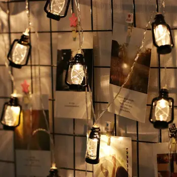 

3M Christmas Energy-saving Lantern Shape Fairy String Lights Home Decor USA