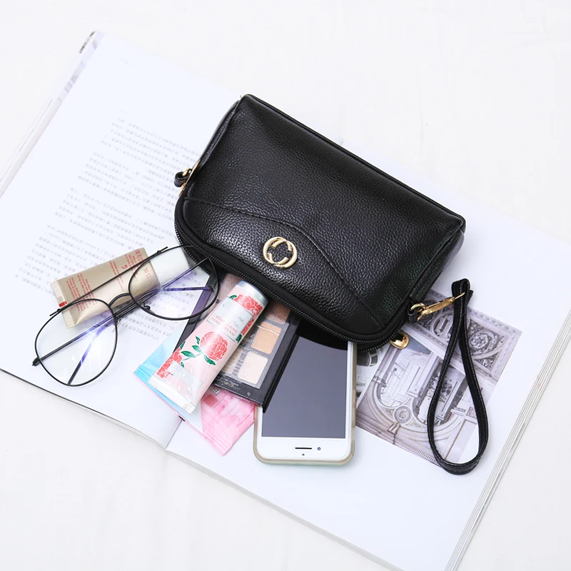 2020 New High-quality PU Leather Female single Shoulder Bag Fashion Diagonal Clutch Women wallet Bag Purse Mobile Phone Handbag