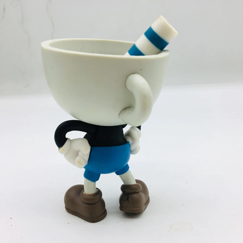 Классные игры Cuphead характер Cuphead модель игрушки Виниловая фигурка игрушка для детей подарки Рождество без коробки