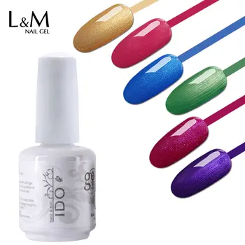 

12pcs IDO15ml New Twilight forest glitter color gel series nail gel polish UV soak off led art shimmer nails gel long lasting