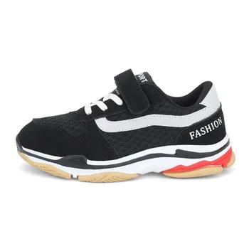 

Size 26-39 Children Hook Loop Anti-slippery Sneakers Girls Wear-resistant Sneakers Boys Breathable Casual Shoes Kids Shoes Boys