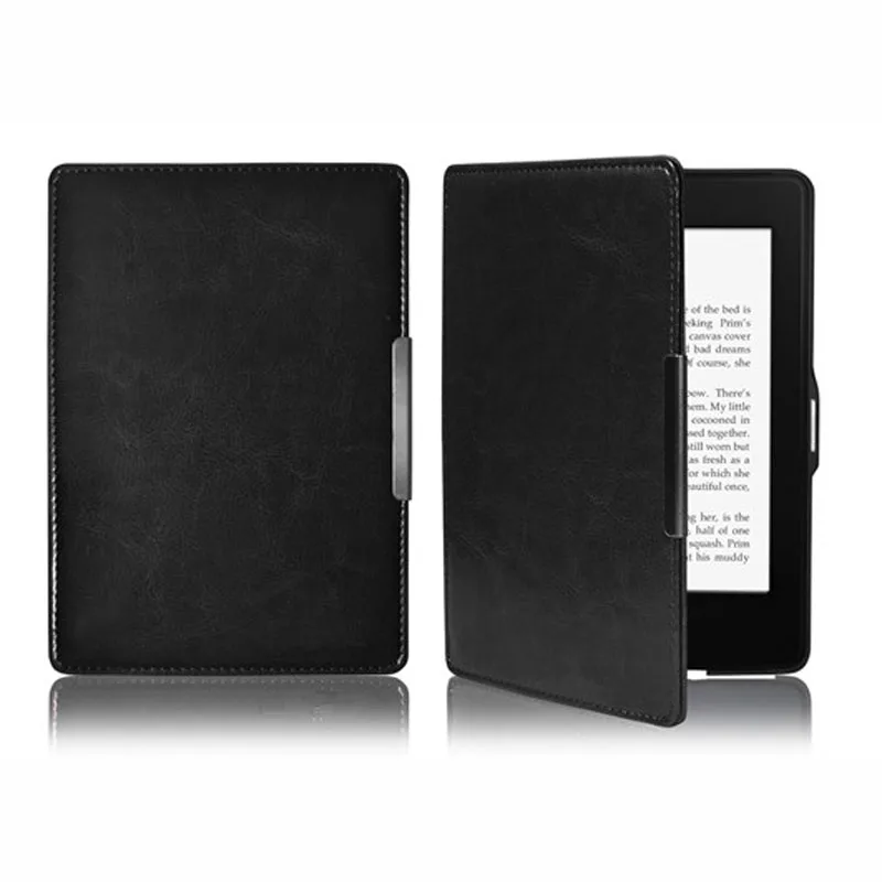 OMESHIN ультра тонкий кожаный смарт-чехол для Amazon Kindle Paperwhite 5 прочный защитный чехол из искусственной кожи