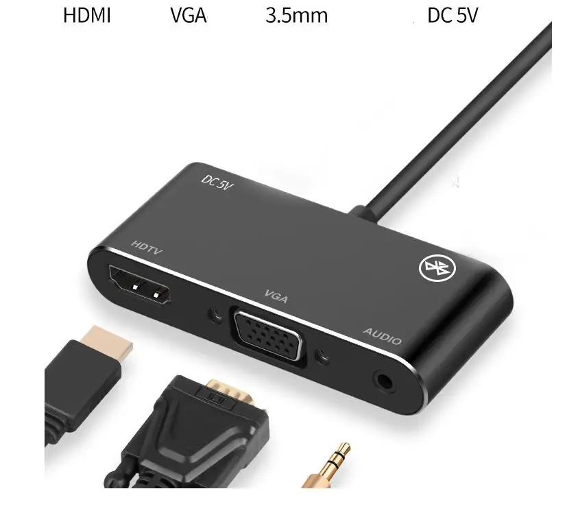 USB C HDMI кабель type C к HDMI VGA адаптер USB-C HDMI конвертер type-C USB C адаптер для Apple Android ноутбук huawei P30 Pro