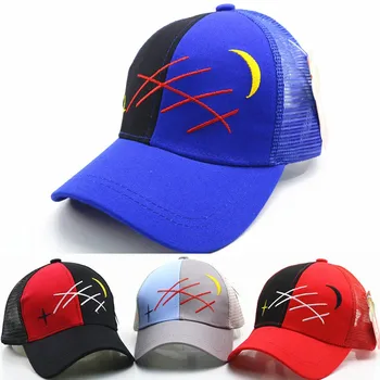 

New Boys Girls Mesh Caps Children Sun Protection Kids Hip Hop Hats Baby Sunshade Hats Baseball Cap Snapback 3-12T Hot i