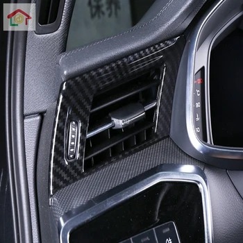 

For Audi A6 C8 2019 Car Styling Front Seat A/C Air Outlet Vent Panel Cover Trim Frame Sticker Interior Accessories
