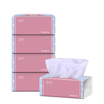 

4 Packs Of Paper Towels Household Kitchen paper Baby healtht soft Log Pumping Paper No stimulation home Toilet paper z2