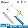 XCAN réglable Mini scie U Type Mini scie scie arc pour bijoux outils de bricolage boiserie artisanat outils outils à main ensemble lame de scie ► Photo 1/5