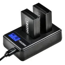 

1200mAh LP-E12 LPE12 Battery + LCD USB Charger for Canon LP E12, EOS M, EOS M10, EOS M50, EOS M100, EOS Rebel SL1, EOS 100D